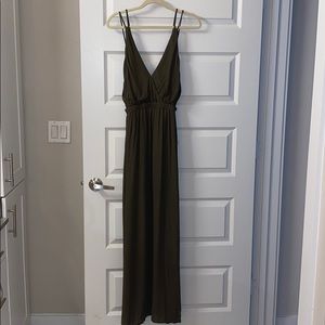 Lulus Green Maxi Dress